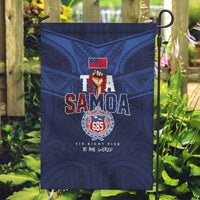 Rugby Toa Samoa Garden Flag Champions Six Eight Five - Polynesian Pride