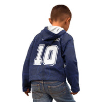 Custom Rugby Toa Samoa Kid Hoodie Champions Six Eight Five - Polynesian Pride