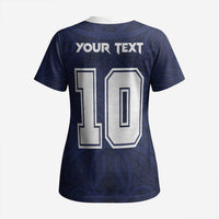 Custom Rugby Toa Samoa Scrub Top Champions Six Eight Five - Polynesian Pride