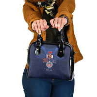 Rugby Toa Samoa Shoulder Handbag Champions Six Eight Five - Polynesian Pride
