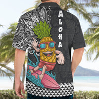 Hawaii Pineapple Surfing With Kakau Tribal Hawaiian Shirt LT03 - Polynesian Pride
