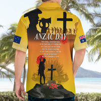 New Zealand and Australia ANZAC Day Hawaiian Shirt Gallipoli Lest We Forget LT03 - Polynesian Pride