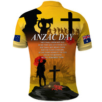 New Zealand and Australia ANZAC Day Polo Shirt - Gallipoli Lest We Forget LT03 - Polynesian Pride