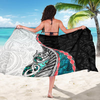 New Zealand Sarong Manaia Fern and Koru Maori Pattern LT03 - Polynesian Pride