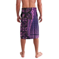 Samoan Pacific Tribal Flower Geometric Art Tattoos Lavalava Siapo Pattern Purple Haze - Polynesian Pride