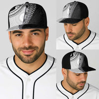 Fijian Masi Tattoos Baseball Net Cap with Tapa Tribal Pattern LT03 - Polynesian Pride