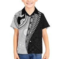 Fijian Masi Tattoos Hawaiian Shirt with Tapa Tribal Pattern LT03 - Polynesian Pride