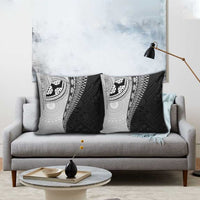 Fijian Masi Tattoos Pillow Cover with Tapa Tribal Pattern LT03 - Polynesian Pride