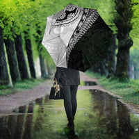 Fijian Masi Tattoos Umbrella with Tapa Tribal Pattern - Polynesian Pride
