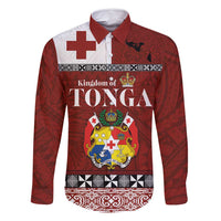 Tongan Culture Family Matching Off Shoulder Short Dress and Hawaiian Shirt Ngatu Art Tattoo and Emblem of Tonga