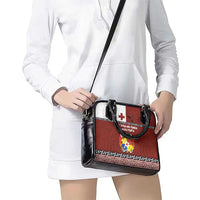 Tongan Culture Shoulder Handbag Ngatu Art Tattoo and Emblem of Tonga