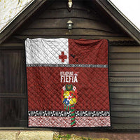 Tongan Christmas Quilt Kilisimasi Fiefia with Ngatu Art Tattoo LT03 - Polynesian Pride