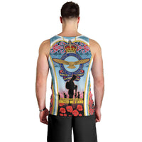 Royal New Zealand Air Force ANZAC Day Men Tank Top Te Tauaarangi o Aotearoa LT03 - Polynesian Pride