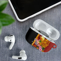 Papua New Guinea Independence Day AirPods Case Birds-of-Paradise Melanesian Tattoos Tropical Plants LT03 - Polynesian Pride