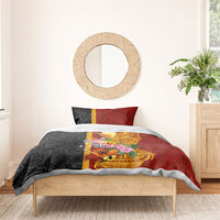 Papua New Guinea Independence Day Bedding Set Birds-of-Paradise Melanesian Tattoos Tropical Plants LT03 - Polynesian Pride
