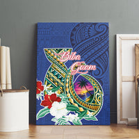 Guam Chamorro Canvas Wall Art Tribal Latte Stone and Seal Artwork Polynesian Patterns LT03 - Polynesian Pride