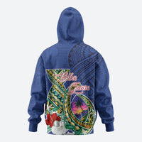 Guam Chamorro Hoodie Tribal Latte Stone and Seal Artwork Polynesian Patterns LT03 - Polynesian Pride