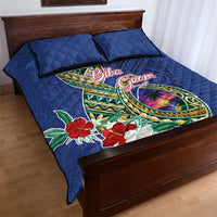 Guam Chamorro Quilt Bed Set Tribal Latte Stone and Seal Artwork Polynesian Patterns LT03 - Polynesian Pride