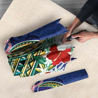 Guam Chamorro Umbrella Tribal Latte Stone and Seal Artwork Polynesian Patterns LT03 - Polynesian Pride