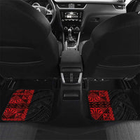 Personalised Samoa 685 Car Mats Siapo Pattern and Samoa Flag Design