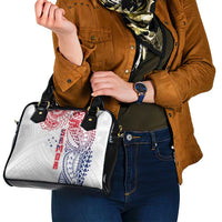 Samoa 685 Art Traditional Tattoo Pattern Shoulder Handbag Gradient Color