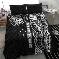 Samoa 685 Art Traditional Tattoo Pattern Bedding Set Black Color