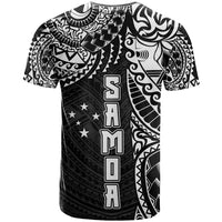 Samoa 685 Art Traditional Tattoo Pattern T Shirt Black Color
