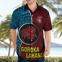 Custom Bintangor Goroka Lahanis Rugby Hawaiian Shirt Papua New Guinea Polynesian Tattoo LT03 - Polynesian Pride