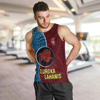 Custom Bintangor Goroka Lahanis Rugby Men Tank Top Papua New Guinea Polynesian Tattoo LT03 - Polynesian Pride