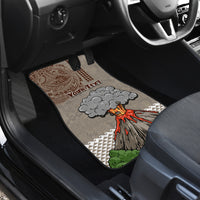 Aloha Volcano Custom Car Mats Mix Hawaiian Kakau Tribal LT03 - Polynesian Pride