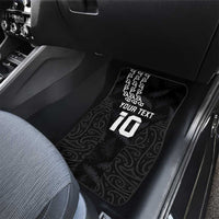 New Zealand Rugby Custom Car Mats The Champions Aotearoa LT03 - Polynesian Pride