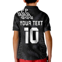 New Zealand Rugby Custom Kid Polo Shirt The Champions Aotearoa