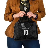 New Zealand Rugby Custom Shoulder Handbag The Champions Aotearoa LT03 - Polynesian Pride