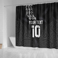 New Zealand Rugby Custom Shower Curtain The Champions Aotearoa