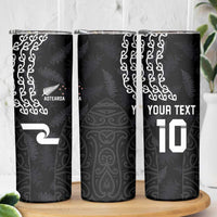 Custom New Zealand Rugby Jersey 2025 Skinny Tumbler The Champions Aotearoa