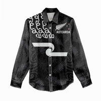 New Zealand Rugby Custom Women Casual Shirt The Champions Aotearoa