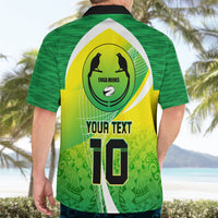 Custom Enga Mioks Rugby Hawaiian Shirt Papua New Guinea Polynesian Tattoo LT03 - Polynesian Pride