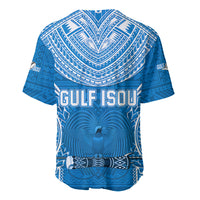 Gulf Isou Rugby Baseball Jersey Papua New Guinea Polynesian Tattoo LT03 - Polynesian Pride