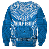 Gulf Isou Rugby Sweatshirt Papua New Guinea Polynesian Tattoo LT03 - Polynesian Pride