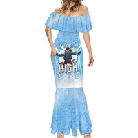 New Zealand Sky Diving Mermaid Dress Lets Get High LT05 - Polynesian Pride