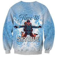 New Zealand Sky Diving Sweatshirt Lets Get High