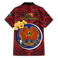 Papua New Guinea Gulf Province Family Matching Long Sleeve Bodycon Dress and Hawaiian Shirt Mix Coat Of Arms Polynesian Pattern LT05 - Polynesian Pride
