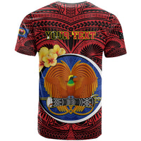 Personalized Papua New Guinea Gulf Province T Shirt Mix Coat Of Arms Polynesian Pattern LT05 - Polynesian Pride