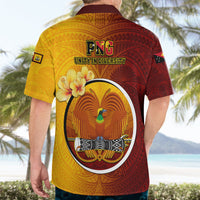 Papua New Guinea Western Province Hawaiian Shirt Mix Coat Of Arms Polynesian Pattern LT05 - Polynesian Pride