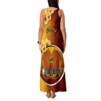 Personalized Papua New Guinea Western Province Family Matching Tank Maxi Dress and Hawaiian Shirt Mix Coat Of Arms Polynesian Pattern LT05 - Polynesian Pride