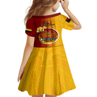 Papua New Guinea Madang Province Family Matching Summer Maxi Dress and Hawaiian Shirt Mix Coat Of Arms Polynesian Pattern LT05 - Polynesian Pride