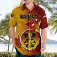 Papua New Guinea Madang Province Hawaiian Shirt Mix Coat Of Arms Polynesian Pattern LT05 - Polynesian Pride