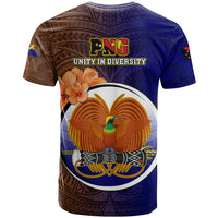 Papua New Guinea Manus Province T Shirt Mix Coat Of Arms Polynesian Pattern LT05 - Polynesian Pride