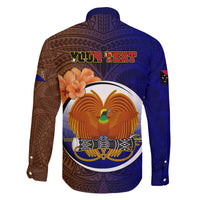 Personalized Papua New Guinea Manus Province Family Matching Off Shoulder Maxi Dress and Hawaiian Shirt Mix Coat Of Arms Polynesian Pattern LT05 - Polynesian Pride