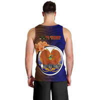 Personalized Papua New Guinea Manus Province Men Tank Top Mix Coat Of Arms Polynesian Pattern LT05 - Polynesian Pride